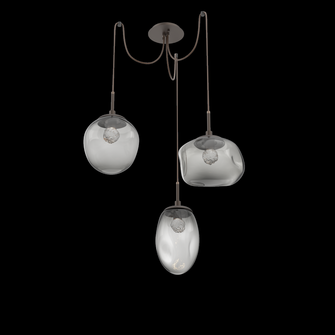 Cosmos Round 3pc Swag Multi-Pendant (LED) (1289|SCB0069-03-FB-FS-C01-L3)