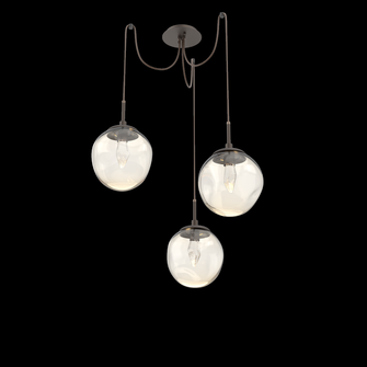 Aster Round 3pc Swag Multi-Pendant (LED) (1289|SCB0066-03-FB-GA-C01-L3)
