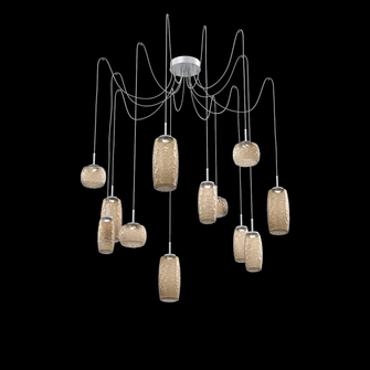 Vessel Round 12pc Swag Multi-Pendant (1289|SCB0091-12-CS-B-C01-L1)