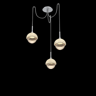 Cabochon Round 3pc Swag Multi-Pendant (1289|SCB0093-03-CS-A-C01-L3-TR)