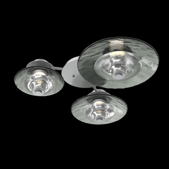 Hub & Spoke - Cirrus - 3pc (warm glass and cast glass) (1289|SMB0098-H3-CS-SG-L3)