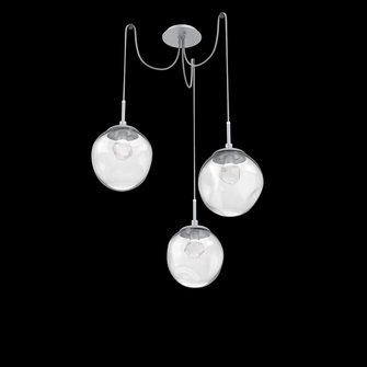 Aster Round 3pc Swag Multi-Pendant (LED) (1289|SCB0066-03-CS-ZC-C01-L1)