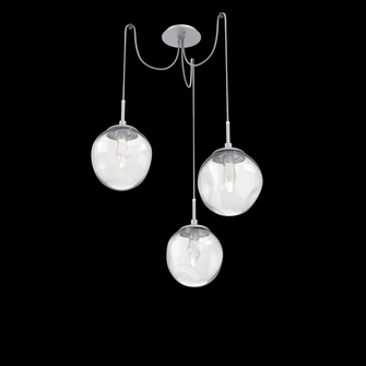 Aster Round 3pc Swag Multi-Pendant (LED) (1289|SCB0066-03-CS-GC-C01-L3)
