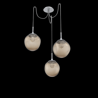 Aster Round 3pc Swag Multi-Pendant (LED) (1289|SCB0066-03-CS-FB-C01-L1)