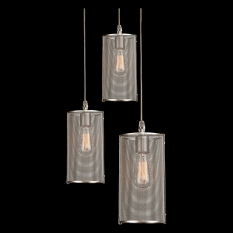 Uptown Mesh Square 9pc Multi-Pendant (1289|CHB0019-09-CS-0G-C01-L1)