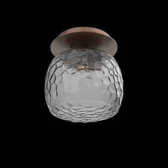Single Glass Sconce & Flush Mount - Vessel (1289|SMB0091-01-BB-S-L3)