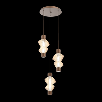 Mandrel Round 3pc Multi-Pendant - Mesa (1289|CHB0089-D3-BB-A-C01-L3)