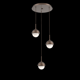 Cabochon Round 3pc Multi-Pendant (1289|CHB0093-03-BB-WL-C01-L1-MS)