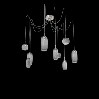Vessel Round 9pc Swag Multi-Pendant (1289|SCB0091-09-BS-S-C01-L1)