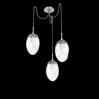 Meteo Round 3pc Swag Multi-Pendant (LED) (1289|SCB0067-03-BS-ZC-C01-L1)