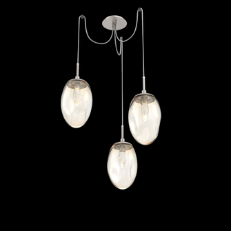 Meteo Round 3pc Swag Multi-Pendant (LED) (1289|SCB0067-03-BS-GA-C01-L1)