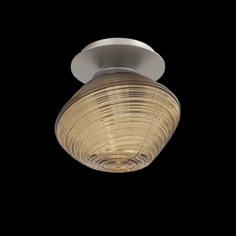 Single Glass Sconce & Flush Mount - Mesa (1289|SMB0089-01-BS-B-L3)