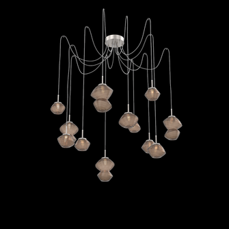 Mesa Round 12pc Swag Multi-Pendant (1289|SCB0089-12-BS-B-C01-L3)