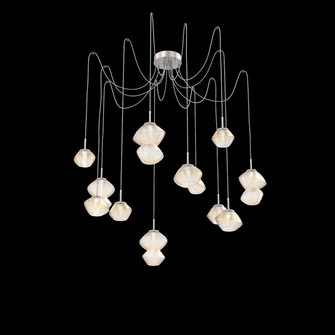 Mesa Round 12pc Swag Multi-Pendant (1289|SCB0089-12-BS-A-C01-L1)