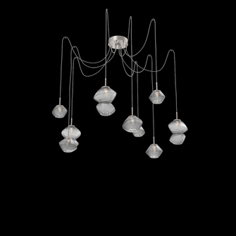 Mesa Round 9pc Swag Multi-Pendant (1289|SCB0089-09-BS-S-C01-L3)