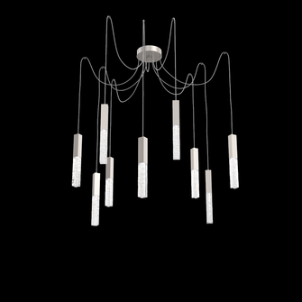 Axis Round 9pc Swag Multi-Pendant (1289|SCB0060-09-BS-GC-C01-L1)
