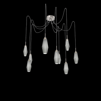 Aalto Round 9pc Swag Multi-Pendant (1289|SCB0049-09-BS-RS-C01-L3)