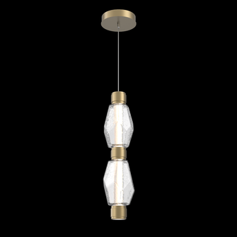 Mandrel Double Pendant - Gem (1289|LAB0039-02-GB-C-CA1-L3)