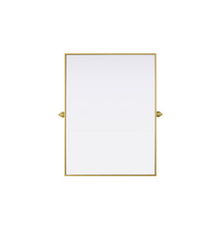 Metal Frame Mirror 40''W x 30''H Brass (758|MR6H4030BRA)