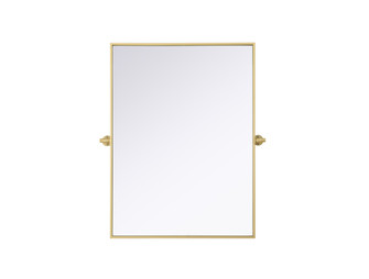 Amoura 27x36 Pivot Mirror in Brass (758|MR6H2736BRA)