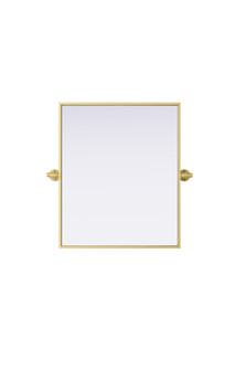 Amoura 20x24 Pivot Mirror in Brass (758|MR6H2024BRA)