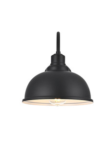 Aron 9.5 inch Outdoor Wall sconce in Black (758|OD801W11BK)