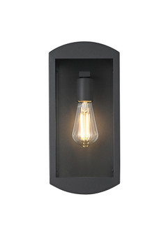 Miles 6 inch Outdoor Wall Sconce in Black (758|OD410W14BK)