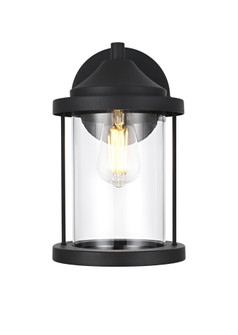 Roy 7 inch Outdoor Wall Sconce in Black (758|OD402W12BK)