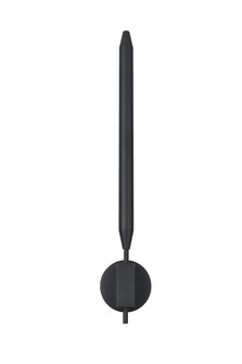 Odin 5 inch Outdoor Wall Sconce in Black (758|OD401W28BK)