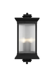 Collins 12 inch Outdoor Wall sconce in Black (758|OD316W28BK)
