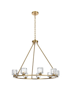 Cadence 36 inch Chandelier in Satin Gold (758|5100D36SG)