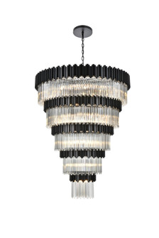 Willow 59 inch Chandelier in Black (758|3400GR59BK)