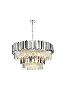 Willow 40 inch Chandelier in Chrome (758|3400G40C)