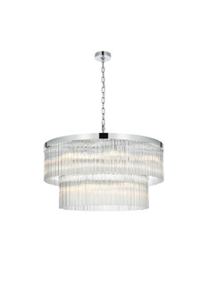 Harlow 32 inch Chandelier in Chrome (758|1070D32C)