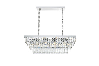 Pendant L36''W16''11.5''L12 Chrome (758|1060G36C)