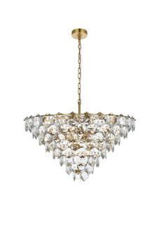 Adaline 32 inch Chandelier in Satin Gold (758|1050D32SG)