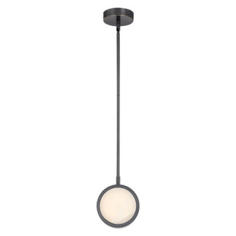 Blanco 6-in Urban Bronze/Alabaster LED Pendant (7713|PD325106UBAR-UNV)