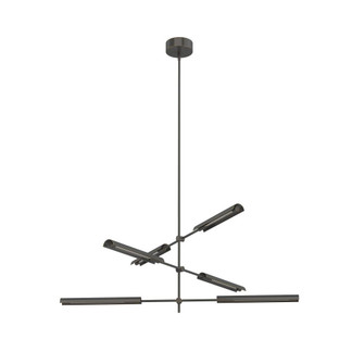Astrid 6 Head Metal Shade/Urban Bronze Dimmable LED Multi Pendant (7713|MP316406UBMS-UNV)