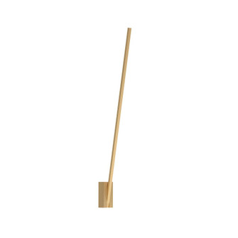Lever 48-in Brushed Gold Dimmable LED Wall Sconce (461|WS13748-BG-UNV)