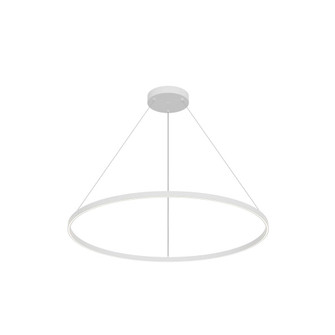 Cerchio 48-in White LED Pendant (461|PD87748-WH-UNV-010)
