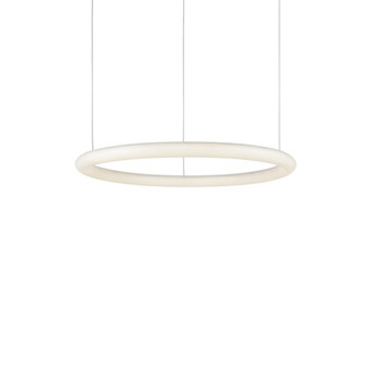 Cumulus Minor 40-in White Dimmable LED Pendant (461|PD80340-WH-UNV-010)
