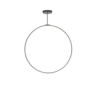 Cirque 48-in Black Dimmable LED Pendant (461|PD82548-BK-UNV-010)