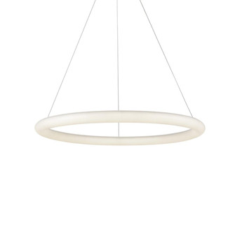 Cumulus Minor 32-in White Dimmable LED Pendant (461|PD80332-WH-UNV-010)