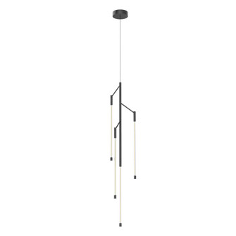 Motif 46-in Black Dimmable LED Pendant (461|PD74746-BK-UNV)