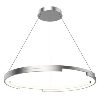 Anello Minor 32-in Brushed Nickel Dimmable LED Pendant (461|PD52732-BN-UNV)