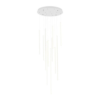 Chute 12 Head White LED Multi Pendant (461|MP14924-WH-UNV-010)