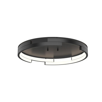 Anello Minor 19-in Black Dimmable LED Flush Mount (461|FM52719-BK-UNV-010)