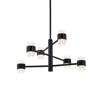 Copenhagen 24-in (3 Tier) Black LED Exterior Pendant (461|EP48224-BK-UNV)