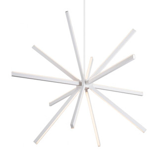 Sirius 56-in White LED Chandeliers (461|CH14356-WH-UNV)