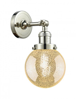 Beacon - 1 Light - 6 inch - Polished Nickel - Adjustable Sconce (3442|203-PN-G208-6)